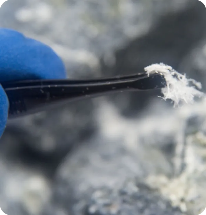 Image related to asbestos testing.