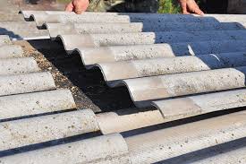 Corrugated asbestos cement sheets example used to explain what is asbestos siding