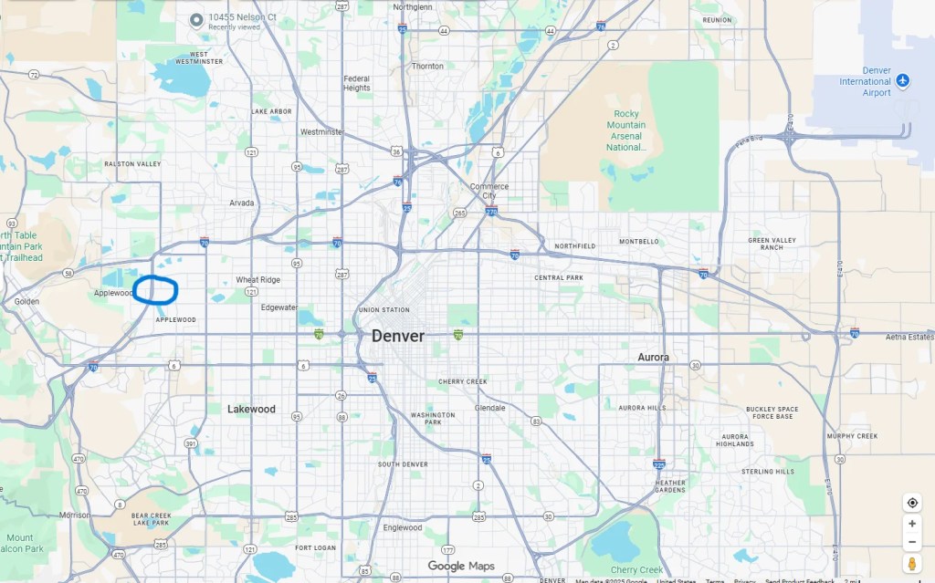 mold removal denver location on map