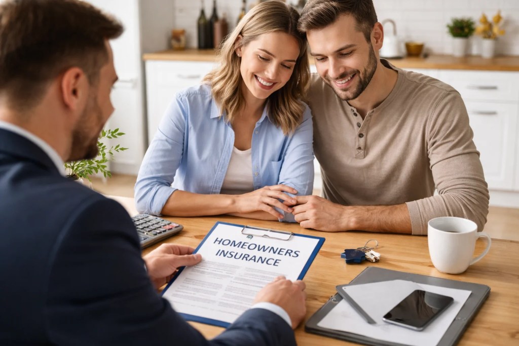 Does homeowners insurance pay for asbestos removal during home insurance policy review with agent